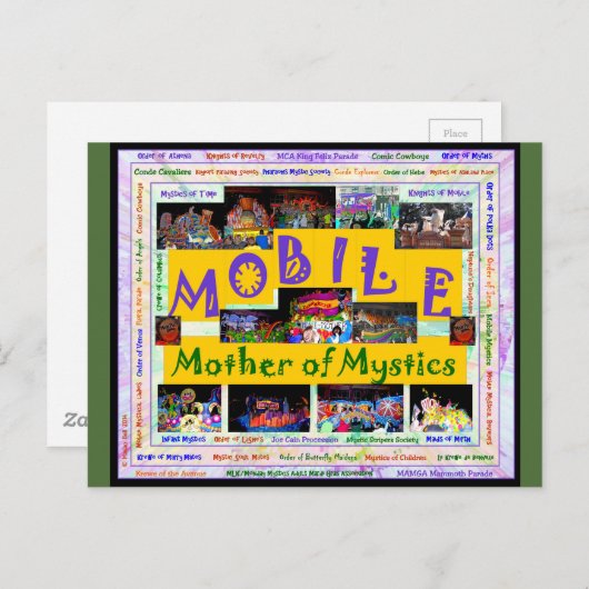 Mobiel: Moeder van mysterie 2 Briefkaart (Voorkant / Achterkant)