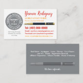 Mobiel Notarisch Openbaar Visitekaartje (Voorkant / Achterkant)