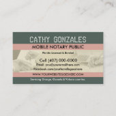 Mobiel Notarisch Openbaar Visitekaartje (Voorkant)