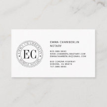 Mobiel Notarisch Openbaar Visitekaartje