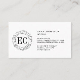 Mobiel Notarisch Openbaar Visitekaartje