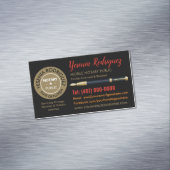 Mobiel Notarisch Openbaar  Visitekaartje Magnetisch Visitekaartje (Voorbeeld)