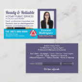 Mobiel Noteerbaar Openbaar  Foto Business C Visitekaartje (Voorkant / Achterkant)