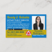 Mobiel Noteerbaar Openbaar  Foto Business C Visitekaartje (Voorkant)