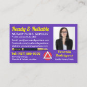 Mobiel Noteerbaar Openbaar Foto Business C Visitekaartje (Voorkant)