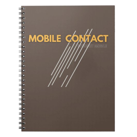 Mobiel Notitieboek (Voorkant)