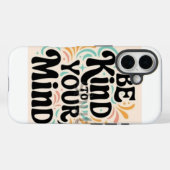 Mobiel ontwerp voor zelfhersenkrachten Case-Mate iPhone case (Achterkant (horizontaal))