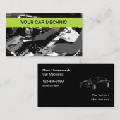 Mobiel reparatiemechanisme voor motorvoertuigen visitekaartje (Voorkant / Achterkant)