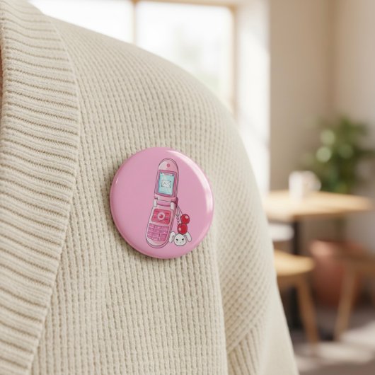 Mobiel Ronde Button 5,7 Cm