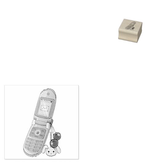 Mobiel Rubberstempel (Gestempeld)