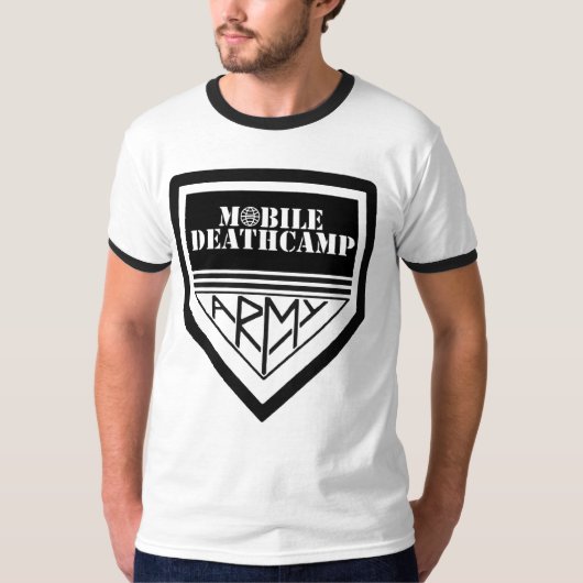 Mobiel shirt van de ringer van het "Leger van het  (Voorkant)