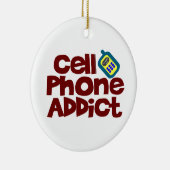 Mobiel telefoonadvies keramisch ornament (Rechts)