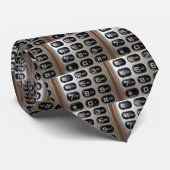 Mobiel telefoontoetsenbord stropdas (Opgerold)