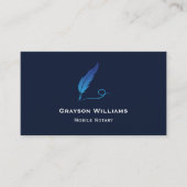 Mobiel Visitekaartje van de QR-code voor notaris (Voorkant)