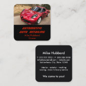 Mobiel Visitekaartje voor automatische informatie (Voorkant / Achterkant)