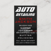 Mobiel Visitekaartje voor automatische informatie  (Voorkant)