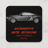 Mobiel Visitekaartje voor automatische informatie  (Voorkant)