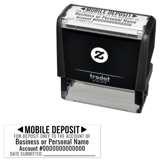 Mobiel voor aanbetaling Alleen basis Kantoor - Dat Zelfinktende Stempel (In situ)