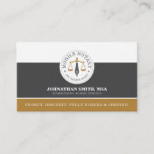 Mobiele aangepaste juridische ondertekeningsagent visitekaartje (Voorkant)