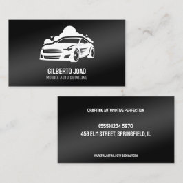 Mobiele auto Detailer Visitekaartje