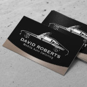 Mobiele Auto Detailing Spier Auto Wassen Automobie Visitekaartje