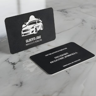 🧽 mobiele auto detaillering Premium Visitekaartje
