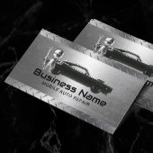 Mobiele Auto Reparatie Moderne Metaal Automobielau Visitekaartje