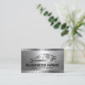 Mobiele Auto Reparatie Service Metalen Auto Visitekaartje (Staand voorkant)