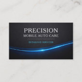 Mobiele Auto Verzorgingsprofessional Visitekaartje (Voorkant)