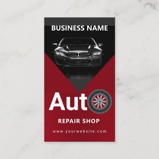 Mobiele Auto Wassen Detailing Druk Wassen QR code Visitekaartje (Voorkant)