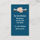 Mobiele automatische mechanische verticale Visitek Visitekaartje (Voorkant)