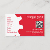 Mobiele Automechanieker Visitekaartje (Achterkant)