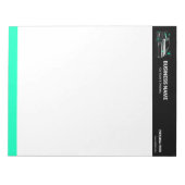 Mobiele Autowas & Detailhandel Custom Notitieblok (Voorkant)