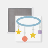 mobiele baby cirkel magneet (Voorkant / Achterkant)