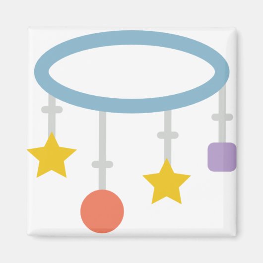 mobiele baby cirkel magneet (Voorkant)