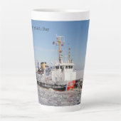 Mobiele bay latte mok (Voorkant)