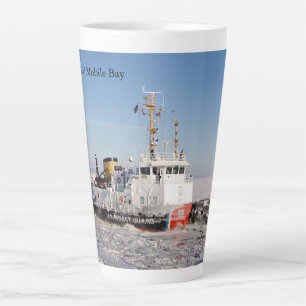 Mobiele bay latte mok