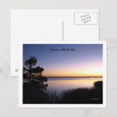 Mobiele bay Sunset Briefkaart (Voorkant / Achterkant)