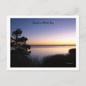 Mobiele bay Sunset Briefkaart (Voorkant)