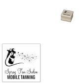 Mobiele Body Paint Spray Tan Rubberstempel (Gestempeld)
