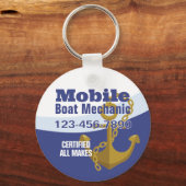Mobiele bootmonteur sleutelhanger (Voorkant)