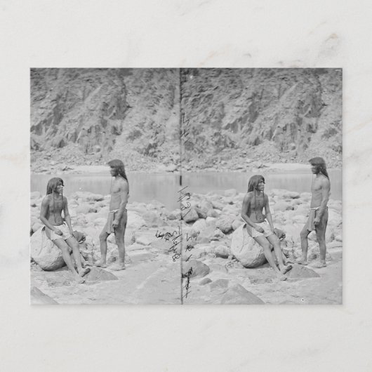 Mobiele breinen in stereo 3D Briefkaart (Voorkant)