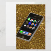 mobiele briefpapier (Voorkant / Achterkant)