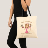 Mobiele Bruinspray Lichaamsschilder Boss Tote Bag (Voorkant (product))