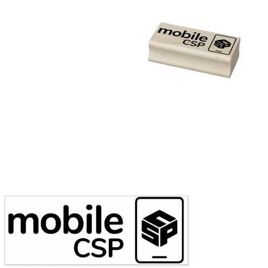 Mobiele CSP Rubber Stamp Rubberstempel (Gestempeld)