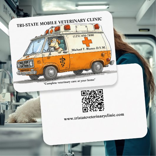 Mobiele Dierenkliniek Visitekaartje