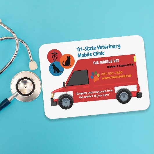 Mobiele Dierenkliniek Visitekaartje