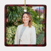 Mobiele feestelijke foto's keramisch ornament (Achterkant)