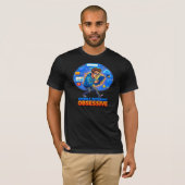 Mobiele internetverslaafde t-shirt (Voorkant volledig)