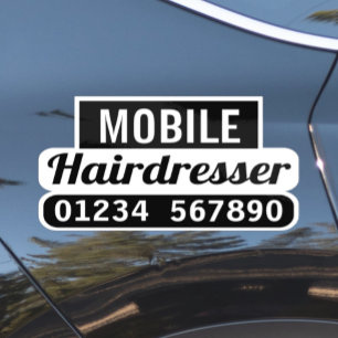 Mobiele Kapper Sticker